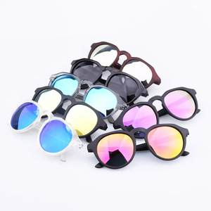 Round <b>Mirror</b> Lens Sports Sunglasses Full Rim Unisex Outdoor Protection Adult 2024 <b>Box</b> Packing - Product Image 2