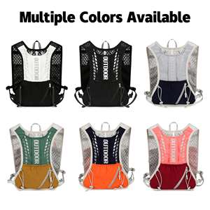 Iz koşu ve açık sürme için özelleştirilmiş hafif nefes su geçirmez nemlendirici yelek şık bisiklet çanta ve kutuları - Product Image 5