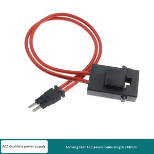 กล่องฟิวส์แบบมาตรฐานขนาดเล็กพิเศษ ไมโคร มินิ โลว์ โปรไฟล์ แม็กซี่ พร้อมสายต่อฟิวส์แบบคู่ สายไฟต่อพ่วงสำหรับรถยนต์ อะแดปเตอร์แปลงไฟ สายต่อพ่วงแบบ IP44 ขนาด 16AWG - Product Image 3