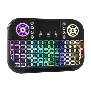 2.4G Không Dây Sạc Dual-Chế Độ Bay Sóc RGB Đèn Nền Cho <span class=keywords><strong>Bluetooth</strong></span> Bàn Phím Cảm Ứng Điều Khiển Từ Xa Mini - Product Image 5