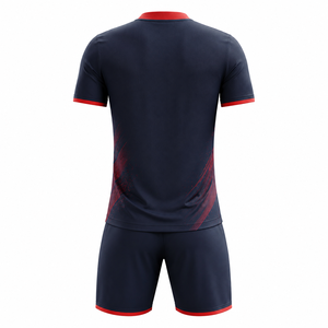 Factory Direct Sale Men's Summer Soccer Uniform 100% Polyester 180gsm Breathable Quick Dry Anti-Bacterial <b>Adjustable</b> <b>Strap</b> Short - Product Image 2