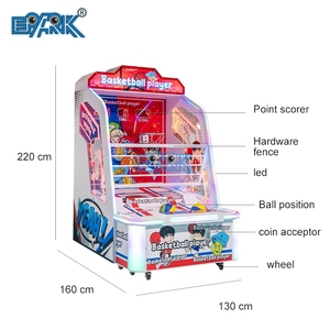 Pliable 2 Joueurs Street Basketball Redemption Jeu Arcade Compétition Jeu <span class=keywords><strong>Basket</strong></span> Jeu Basketball Arcade Machine Pour Enfants - Product Image 4