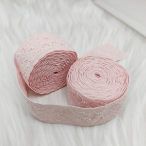 Nhà Sản Xuất Có Giá Chống-Trượt Sáng Bóng Ban Nhạc Đàn Hồi Mềm Strapped Áo Ngực Ban Nhạc Spandex/Nylon Jacquard Logo Quần Áo Đồ Lót May - Product Image 4