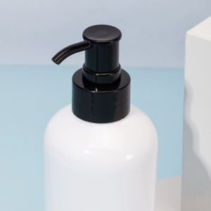 Cilt bakımı ve saç kremi için 400ml şeffaf beyaz evcil hayvan şampuanı losyon pompa şişesi vücut yıkama plastik dağıtıcı şişeler - Product Image 4