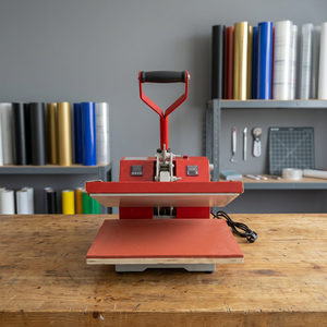 Máquina de Impresión por Transferencia Térmica Semiautomática Impression Machinery India, 30x30cm, con Sensores Digitales, Impresora Plana para Camisetas, 220-240V, 1 Año de Garantía - Product Image 1