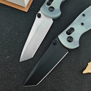 Cuchillo Plegable de Bolsillo para Exteriores, Portátil, EDC, para Uso Diario, para Frutas, Antideslizante, Acero M4, Fibra G10, Herramienta para Camping, Supervivencia y Caza - Product Image 5