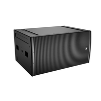 VATASA CORE-28B Double 18 pouces Haute Puissance 2200W 4 Subwoofers Conception Band-Pass AES pour les tournées, les clubs et les lieux extérieurs