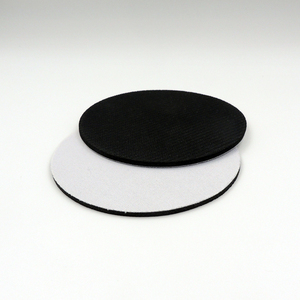 Wholesales Blank Sublimation Soft Rubber Cup Coaster,10CM Heat Transfer Printed Mug Coasters