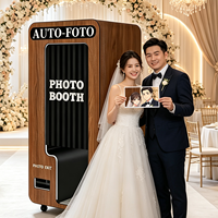 Mesin Printer Foto Booth, Mesin Vending Photo Booth, Casing Photo Booth, Supplier Teknologi Tinggi, Warna Dapat Dikustomisasi, Logo Software