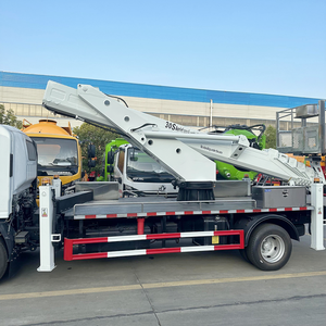 รถบรรทุก ISUZU 30M 4x2 สำหรับงานที่สูง รถกระเช้าแบบยืดหดได้ รถยกพื้นที่สูงแบบใหม่ เกียร์ธรรมดา - Product Image 3
