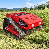 Mesin Pemotong Rumput Tinggi, Mesin Pemotong Rumput, Mesin Pemotong Rumput Kontrol Jarak Jauh, Mesin Pemotong Rumput Robot, GPS Satelit