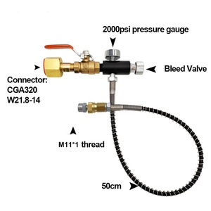 อะแดปเตอร์เติม CO2 สำหรับเชื่อมต่อกับถัง <span class=keywords><strong>N2O</strong></span> สำหรับทำวิปครีม ขนาด 0.95 ลิตร 580 กรัม, 0.99 ลิตร 615 กรัม - Product Image 2