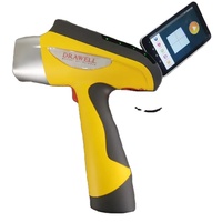 Analyseur XRF portable Drawell DW-EX7000, spectromètre XRF, analyseur XRF portable pour minéraux métalliques, or