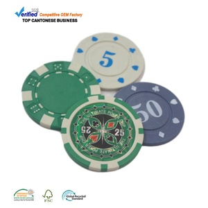 Proveedor de fichas de póker de cerámica Diseño personalizado Logo Torneo 39mm Fichas de <span class=keywords><strong>casino</strong></span> para juegos divertidos - Product Image 4