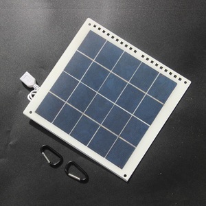 มาซูโยชิ มิตสึ 7W 5V แผงโซลาร์เซลล์เครื่องชาร์จ USB สำหรับโทรศัพท์มือถือพาวเวอร์แบงค์ - Product Image 4