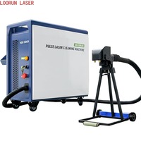Limpador a Laser Portátil JPT Pulse 100w 200w 300w 500w para Remoção de Ferrugem, Metal, Moldes, Madeira, Óxido e Tinta