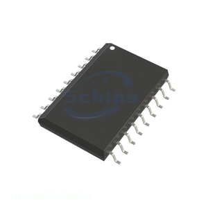 Distribuidor Autorizado TRANS 8NPN DARL 50V 0.5A 18SO Componentes de Kit Electrónico ULN2803ADWG4 18 SOlC (0.295\", 7.50mm de Ancho) Potencia - Product Image 1