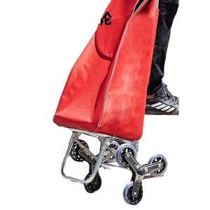 Portable Shopping Cart Foldable With Wheels For Grocery Stair Climbing Home Use - Product Image 4