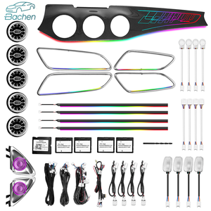 Actualización Symphony 256 Color luz ambiental Interior del coche para Mercedes Benz <span class=keywords><strong>CLA</strong></span> W117 GLA W156 X156 accesorios Decoración - Product Image 6