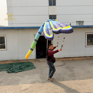 Marioneta Inflable de Libélula Realista, Nuevo Diseño 2026, para Espectáculos en Parques Ecológicos, Marioneta Inflable de Insecto para Parques Acuáticos - Product Image 5
