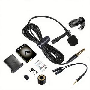 GAM-141D chất lượng hàng đầu bán buôn condenser ve áo Clip Lavalier <span class=keywords><strong>Microphone</strong></span> Mini Mic cho máy tính máy ảnh ghi âm - Product Image 1
