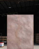 Panneau décoratif moderne en composite de pierre flexible, imperméable, ignifuge, anti-moisissure, texture dorée brossée, design graphique intérieur
