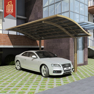 Cochera Exterior para Automóvil, Techo de Aluminio para Protección Solar, <span class=keywords><strong>Garaje</strong></span> de Aluminio, Cochera para Automóvil, Cochera Adjunta - Product Image 6