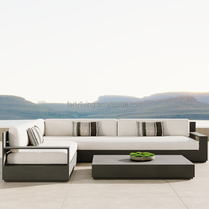 مصنع فيرلي في جميع الأحوال الجوية ، أطقم طاولة قهوة خارجية من الألومنيوم - Product Image 1