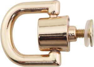 PCS Degree Rotatable <b>Bag</b> Hardware Gold Metal D Ring With <b>Stud</b> Screw Suitable For Handbag Belt Dog Collars Shoes DIY Leather Craf - Product Image 4