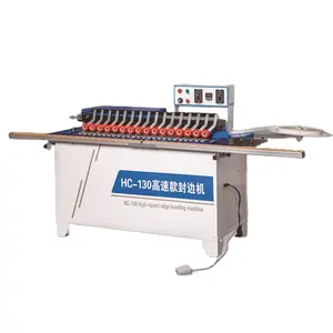 STR Banding Edge Trimmer Automatic Feeding Hc-130 Through Feed Edge Banding Trimming Machine With Roller For Furniture