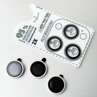 Protection d'objectif d'appareil photo pour téléphone portable de luxe 2.5D 3D S24 S25 S26 Ultra, cadre métallique anti-rayures AR AF, verre trempé 9H anti-choc