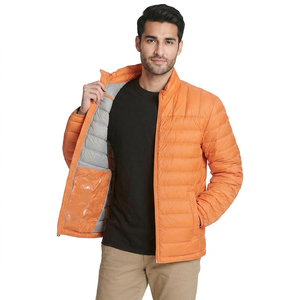 Chaquetas Acolchadas Personalizadas para Hombre, Chaqueta de Invierno Cálida con Forro Polar Grueso, Chaqueta de Burbuja para Hombre - Product Image 1