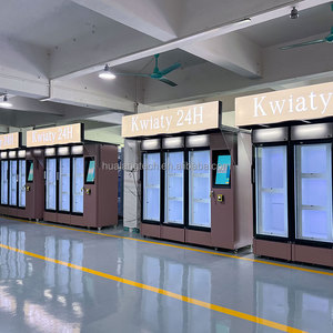 Mới nhất ban đầu tiết kiệm năng lượng làm mát hoa Máy bán hàng tự động nhiều ngăn Locker Máy bán hàng tự động cho bó hoa - Product Image 6