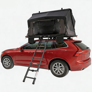 Tente de toit rigide pour voiture, 4 saisons, tente de camping en plein air, tente de toit rigide en aluminium avec panneau solaire - Product Image 3