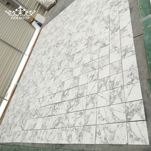 Goldtop Stone Polished Surface Wholesale Price Italy Arabescato <b>White</b> Marble Stone Tiles for Interior Wall and Floor Project - Product Image 5