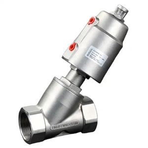 Valvola Angolare Pneumatica a Due Vie Acarps 1/2" 3/4" 1" in Acciaio Inox 304 con Filettatura Femmina, 16 bar, per Gas, Acqua Calda, Aria, Garanzia 1 Anno - Product Image 1
