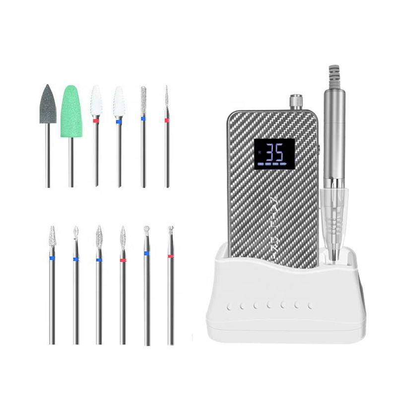 AT-NDB-186 Nail drill Silver 2.35mm