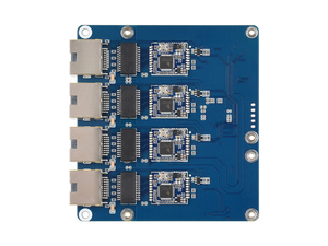 Carte Waveshare PCIe vers 4 ports Gigabit / 2.5G ETH (B) pour Raspberry Pi 5, compatible Raspberry Pi OS, sans pilote, Plug and Play K677 - Product Image 4