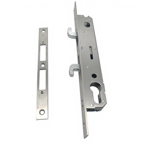 Corpo <span class=keywords><strong>Serratura</strong></span> a Doppio Gancio in Ferro Multimisura per Ingrosso con Gancio in Lega di Zinco e Piastra di Chiusura in Acciaio Inossidabile per <span class=keywords><strong>Porta</strong></span> Scorrevole in Alluminio - Product Image 6