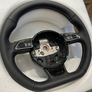 Volante de Fibra de Carbono para Interiores de Automóviles, <span class=keywords><strong>Precio</strong></span> de Fábrica al por Mayor, para <span class=keywords><strong>Audi</strong></span> A6 A7 A4 B9 A5 B9 B8 - Product Image 2