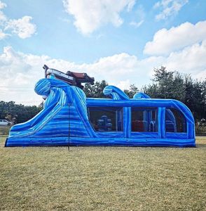 Barco pequeño <span class=keywords><strong>de</strong></span> alta calidad, carrera <span class=keywords><strong>de</strong></span> obstáculos inflable, castillo hinchable <span class=keywords><strong>de</strong></span> salto con tobogán para niños para divertirse - Product Image 1