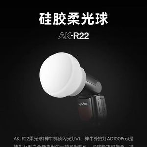 แฟลช Godox V1e พร้อมซอฟต์ดิฟฟิวเซอร์แบบพกพาขนาดเล็ก ไฟแฟลช TTL สำหรับกล้อง - Product Image 3