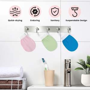 Guante de Baño Exfoliante Natural y Suave, 100% Seda Cruda Ecológica, para Rostro y Cuerpo, con Color y Tamaño Personalizables - Product Image 6