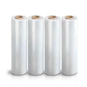 Factory Price LLDPE Plastic Wrap Stretch Film Jumbo Roll/ Pallet Stretch Wrapping Film