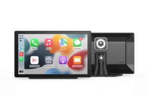 Écran tactile IPS portable grand angle pour tableau de bord, compatible CarPlay sans fil, <span class=keywords><strong>Android</strong></span> <span class=keywords><strong>Auto</strong></span>, Mirrorlink, caméra de recul, USB, SD pour voiture - Product Image 2