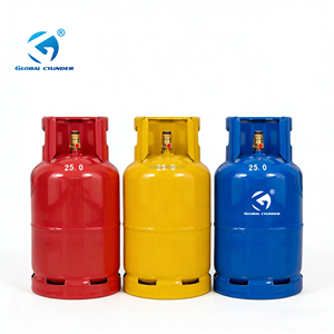 Bouteille de gaz GPL-12.5 en acier portable certifiée, 12,5 kg, rechargeable, certifiée ISO, sûre et fiable, pour la cuisson domestique - Product Image 2