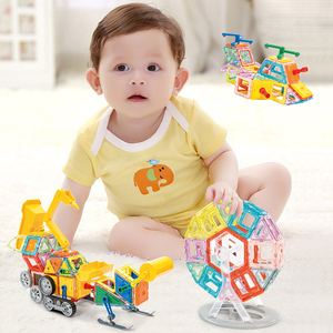 High Quality ABS Plastic 3D Magnetic Building <strong>Blocks</strong> Educational Engineering Set EN71/CPC Certified <strong>on</strong> Sale - Product Image 3