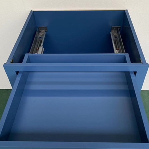 Gabinete RTA Estándar Americano, Estilo Moderno, Azul Claro, Madera Sólida de Buena Calidad, Gabinete de Cocina Listo para Armar - Product Image 5