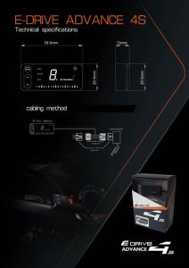 Controlador Electrónico de Aceleración E-Drive 4s, Modelo Avanzado, Empaque Caja Negra - Product Image 2