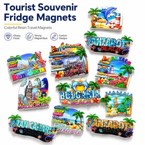 Imán de Resina 3D Personalizado de Recuerdo Turístico de España, Directo de Fábrica, con Diseño de <span class=keywords><strong>Benidorm</strong></span> y Alicante, para Promoción - Product Image 2